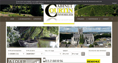 Desktop Screenshot of cabinet-courtin.com